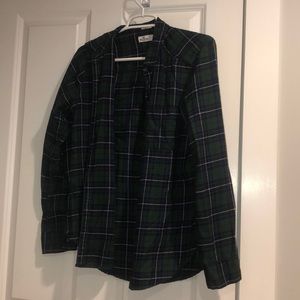 Hollister boyfriend fit flannel